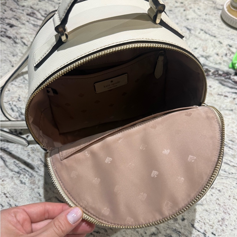 kate spade Cream Mini Backpack - Picture 13 of 16